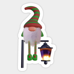 Christmas Gnome Sticker